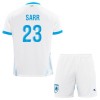 Officiële Voetbalshirt + Korte Broek Olympique de Marseille Sarr 23 Thuis 2024-25 - Kids